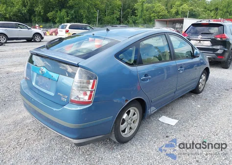 2005 Toyota Prius из США, поврежденный, VIN JTDKB20U057032236